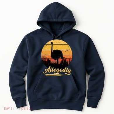 Allegedly Ostrich Retro Hoodie