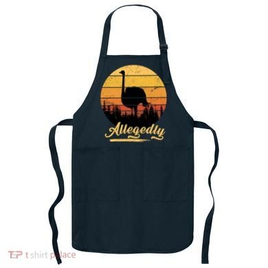Allegedly Ostrich Retro Apron