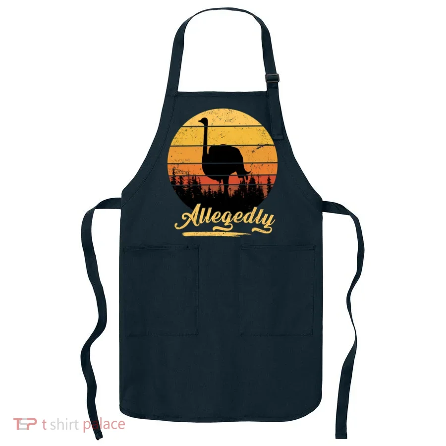 Allegedly Ostrich Retro Apron