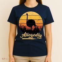 Allegedly Ostrich Retro T-Shirt thumb 4