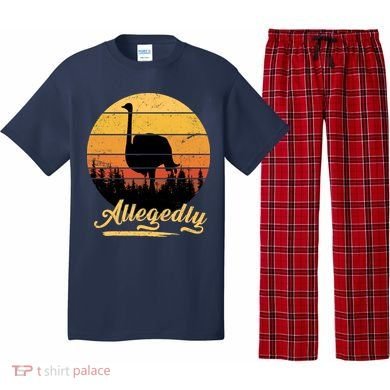 Allegedly Ostrich Retro Pajama Set