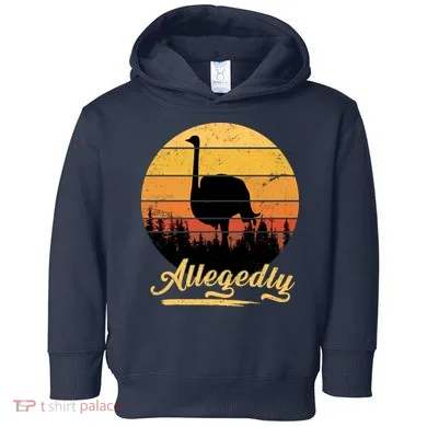 Allegedly Ostrich Retro Toddler Hoodie