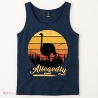 Allegedly Ostrich Retro Tank Top thumb 2