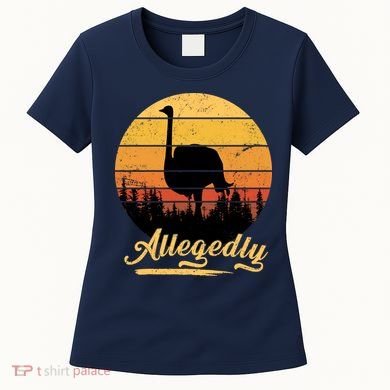 Allegedly Ostrich Retro Women's T-Shirt