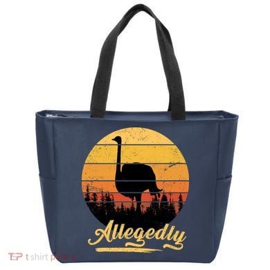 Allegedly Ostrich Retro Tote Bag