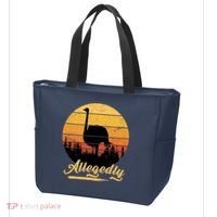 Allegedly Ostrich Retro Tote Bag thumb 3