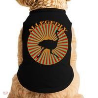 Allegedly Ostrich Retro Bird  Doggie Tank thumb 0