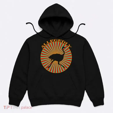 Allegedly Ostrich Retro Bird  Hoodie