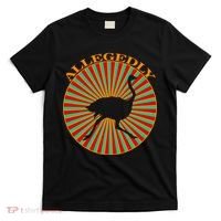 Allegedly Ostrich Retro Bird  T-Shirt thumb 0