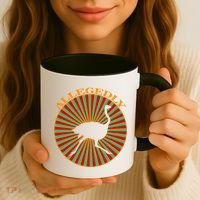 Allegedly Ostrich Retro Bird  Coffee Mug thumb 3