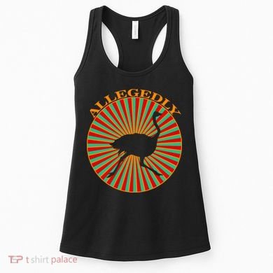 Allegedly Ostrich Retro Bird  Women's Tank Top