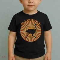 Allegedly Ostrich Retro Bird  Toddler T-Shirt thumb 2