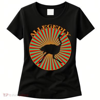 Allegedly Ostrich Retro Bird  Women's T-Shirt