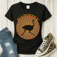 Allegedly Ostrich Retro Bird  Women's T-Shirt thumb 3