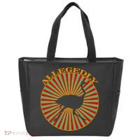 Allegedly Ostrich Retro Bird  Tote Bag thumb 0