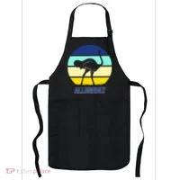 Allegedly Ostrich Retro Logo Apron thumb 0