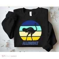 Allegedly Ostrich Retro Logo Sweatshirt thumb 2