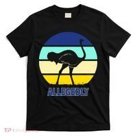 Allegedly Ostrich Retro Logo T-Shirt thumb 0