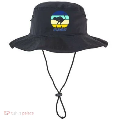 Allegedly Ostrich Retro Logo Bucket Hat