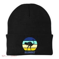 Allegedly Ostrich Retro Logo Beanie thumb 0