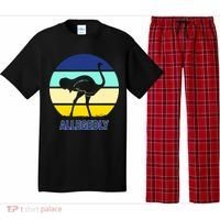 Allegedly Ostrich Retro Logo Pajama Set thumb 0