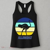 Allegedly Ostrich Retro Logo Women's Tank Top thumb 3