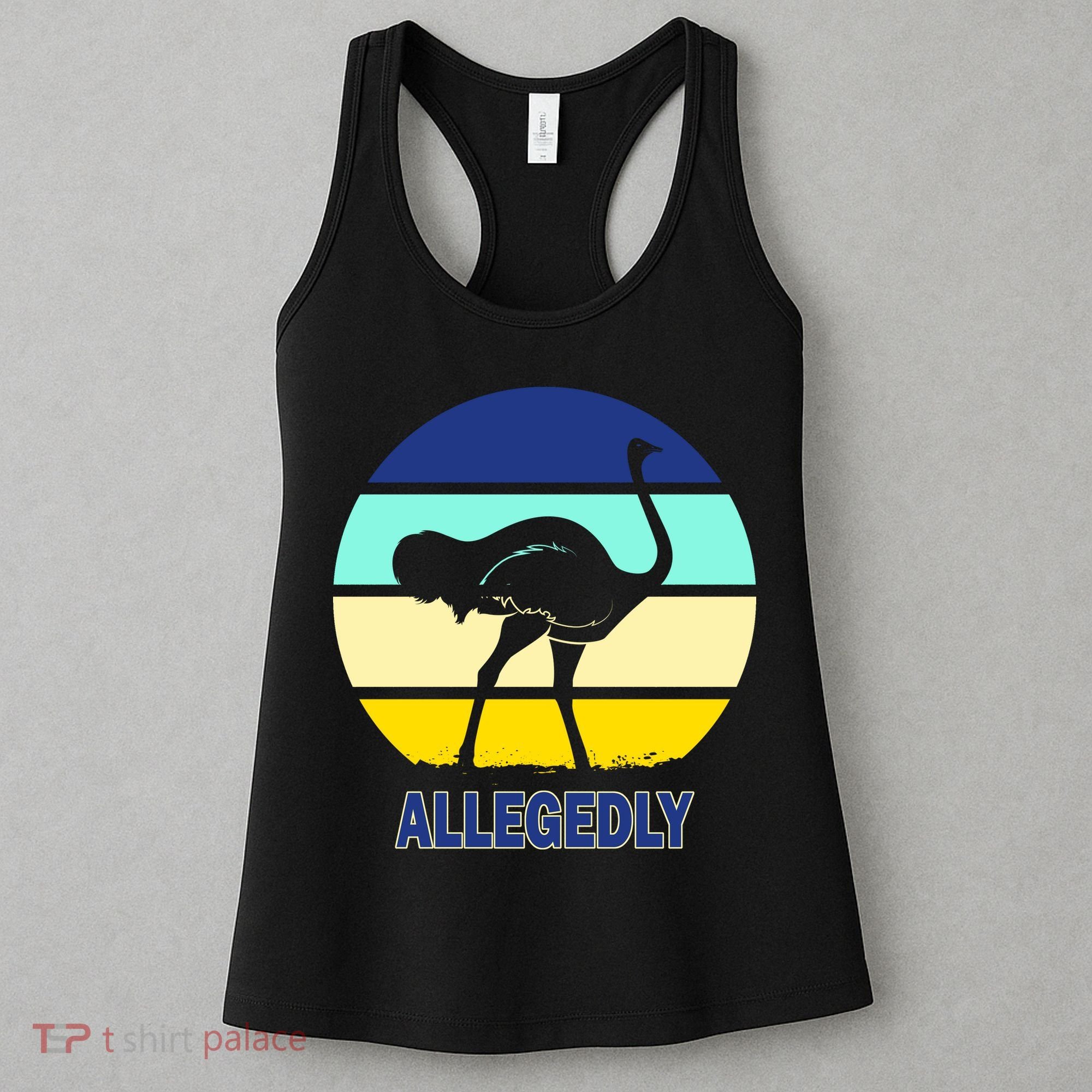 Allegedly Ostrich Retro Logo Women's Tank Top