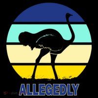 Allegedly Ostrich Retro Logo Women's Tank Top thumb 5