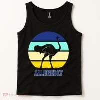 Allegedly Ostrich Retro Logo Tank Top thumb 2