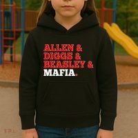 Allen Diggs Beasley Mafia Buffalo New York Football Kids Hoodie thumb 3