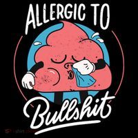Allergic To Bullshit Funny Toddler Hoodie thumb 2