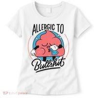 Allergic To Bullshit Funny Women's T-Shirt thumb 0