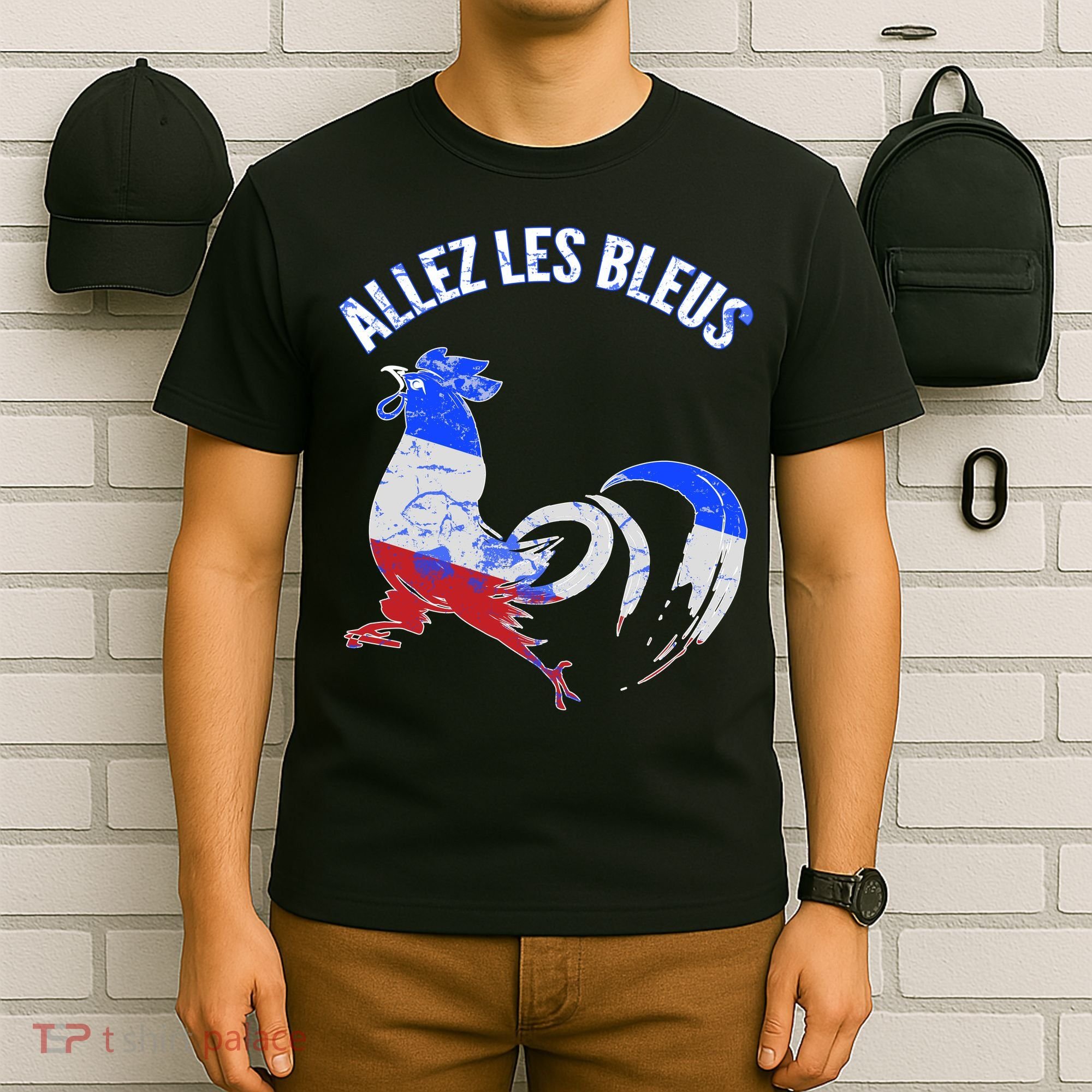 Allez Les Bleus France Soccer T-Shirt