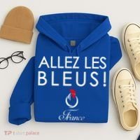 Allez Les Bleus France Soccer1 Hoodie thumb 4