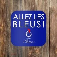 Allez Les Bleus France Soccer1 Coaster thumb 0
