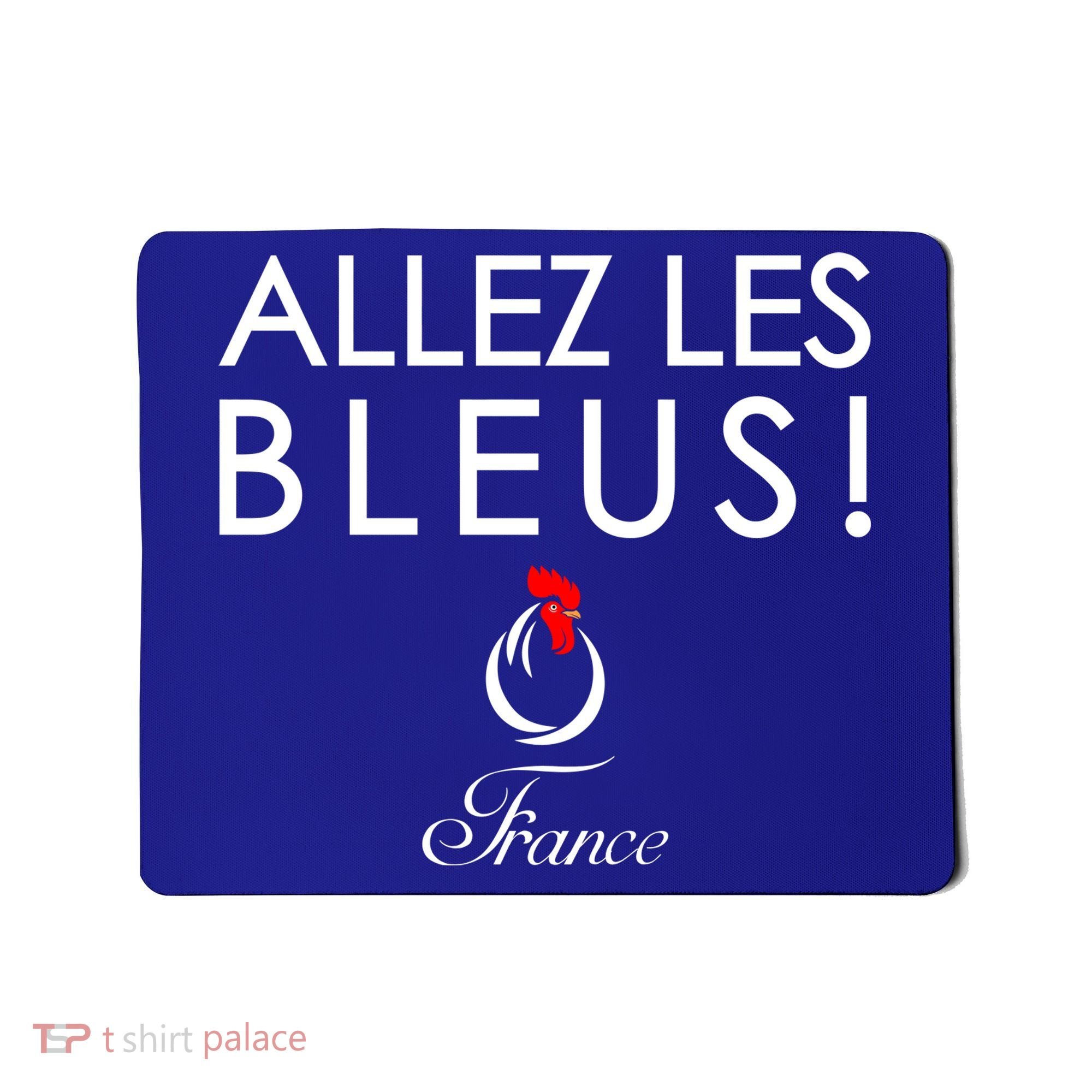 Allez Les Bleus France Soccer1 Mousepad