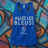 Allez Les Bleus France Soccer1 Women's Tank Top thumb 3