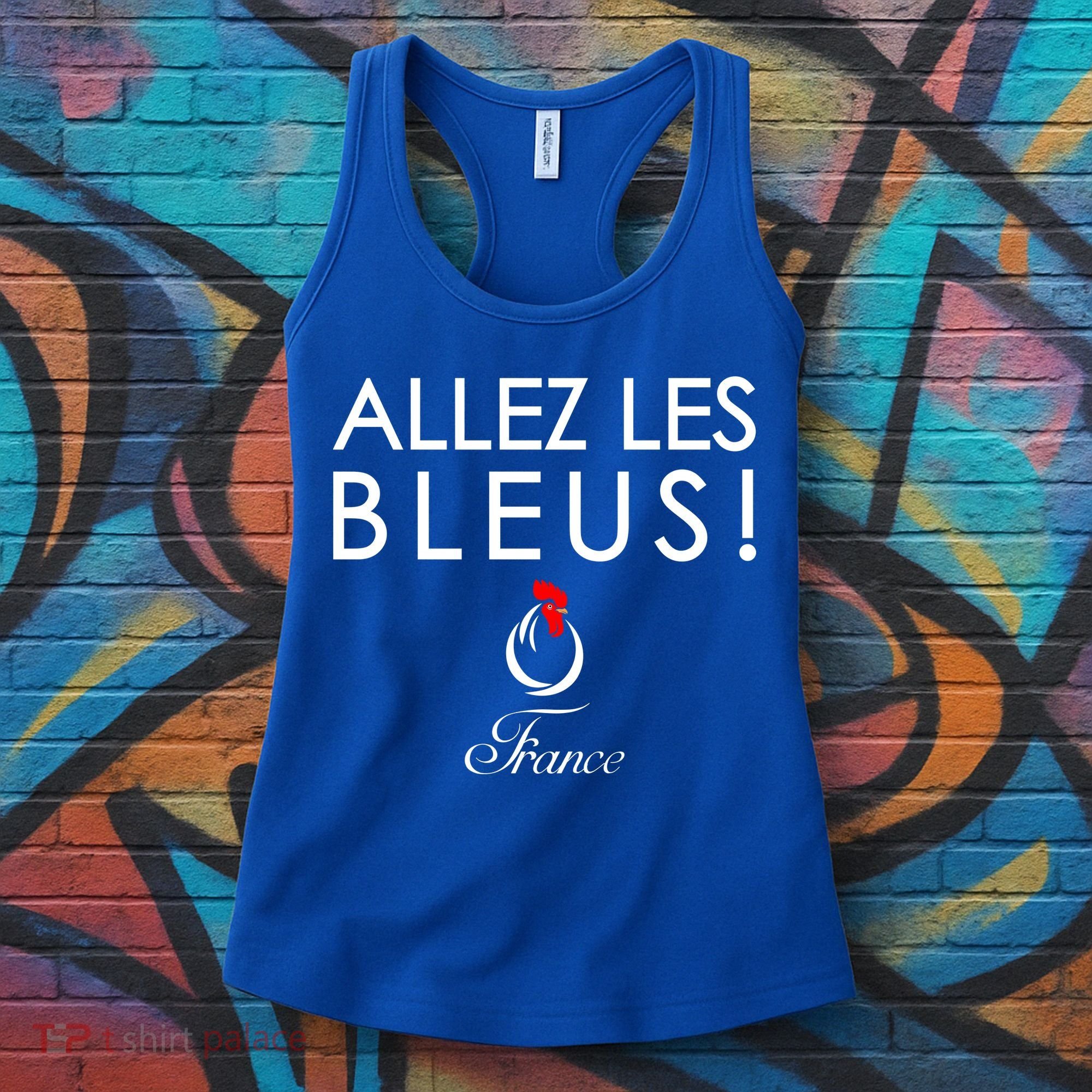 Allez Les Bleus France Soccer1 Women's Tank Top