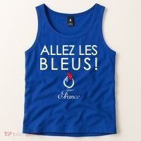 Allez Les Bleus France Soccer1 Tank Top thumb 2