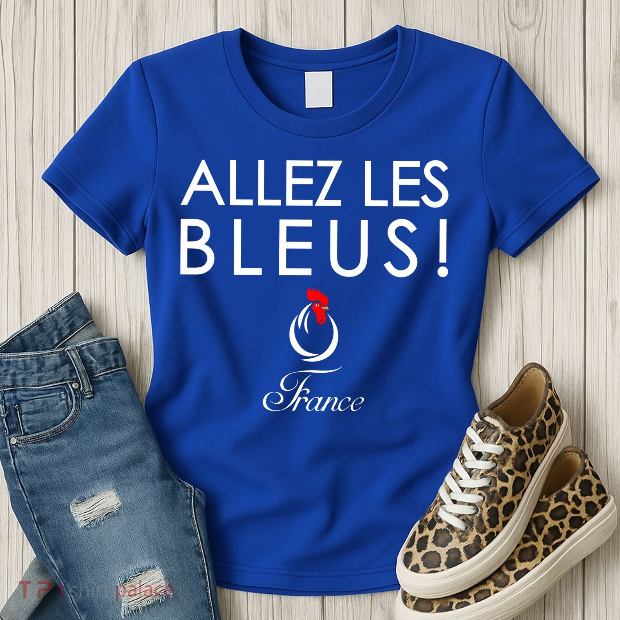 Allez Les Bleus France Soccer1 Women's T-Shirt