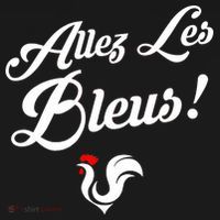 Allez Les Bleus France Team Chant Soccer Ornament thumb 1