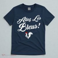 Allez Les Bleus France Team Chant Soccer T-Shirt thumb 5