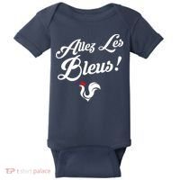Allez Les Bleus France Team Chant Soccer Baby Bodysuit thumb 0