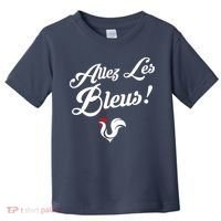 Allez Les Bleus France Team Chant Soccer Toddler T-Shirt thumb 0