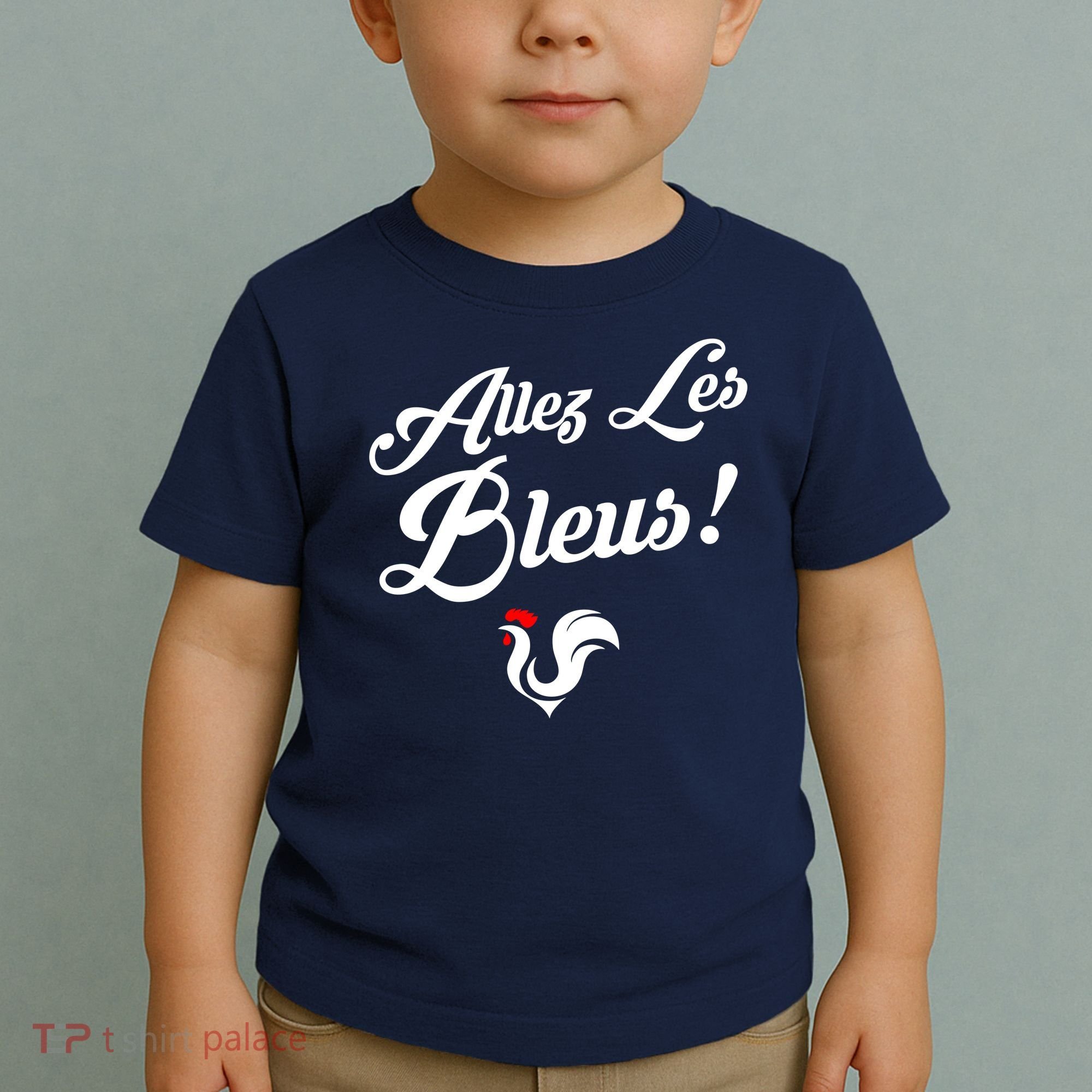 Allez Les Bleus France Team Chant Soccer Toddler T-Shirt