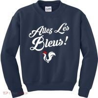Allez Les Bleus France Team Chant Soccer Kids Sweatshirt thumb 0