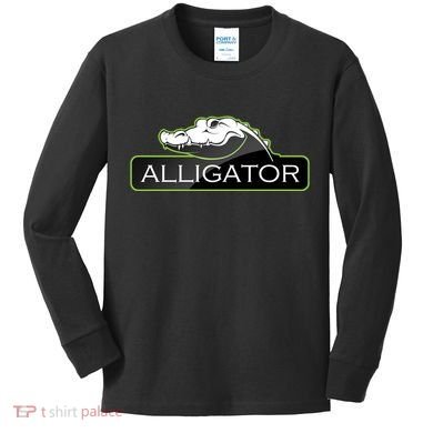 Alligator Kids Long Sleeve Shirt