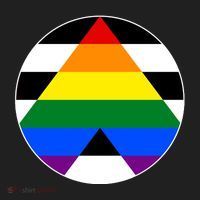 Ally Flag Circle Pyramid Pride Women's Sweatshirt thumb 2