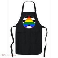Ally Flag Circle Pyramid Pride Apron thumb 0