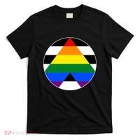 Ally Flag Circle Pyramid Pride T-Shirt thumb 0